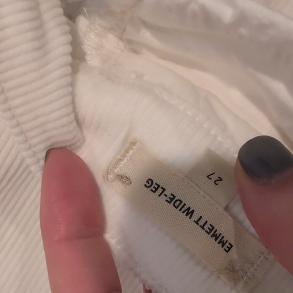 Madewell Corduroy Emmett Wide Leg Welt Pocket Pant - Picture 7 of 11